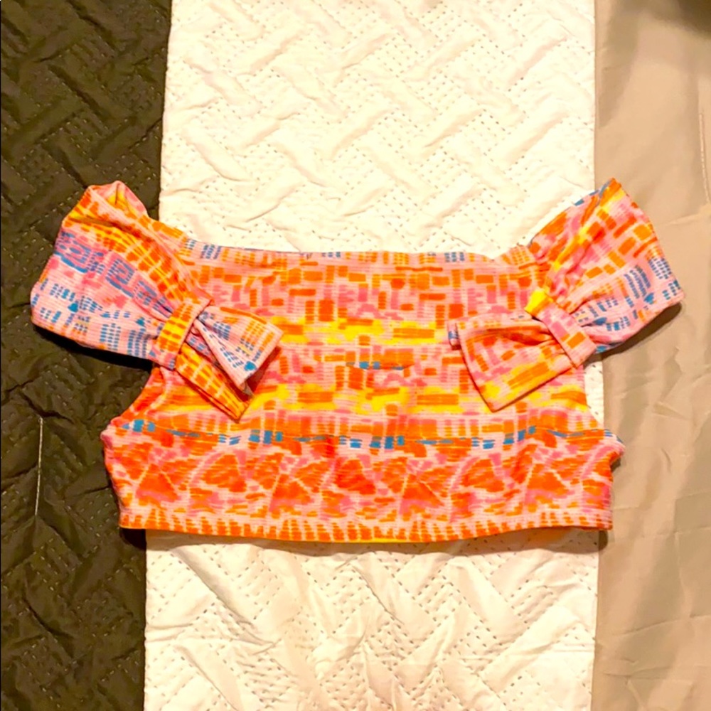 Lolli Swim Top Size Small 💗🧡💙👙 BNWT